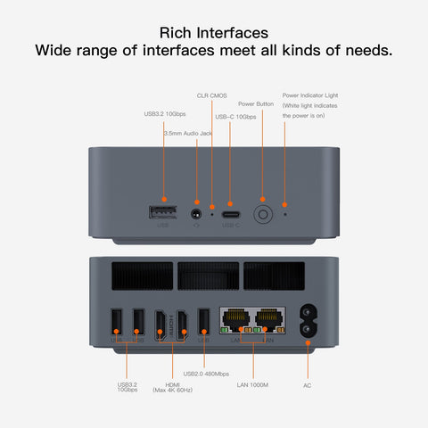 Beelink EQR5 AMD Ryzen™ 3 7330U