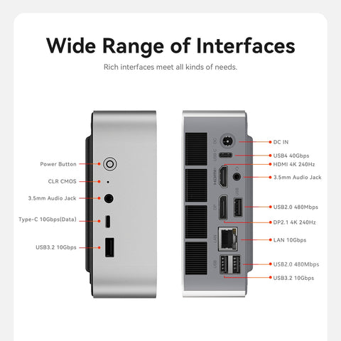 Beelink SER9 MAX AMD Ryzen™ 7 H 255/H350
